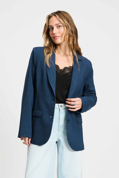 POM Amsterdam Blazers Blue / 34 BLAZER - Liz Eternal Blue