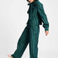 POM Amsterdam Blouses BLOUSE - Denim Striped