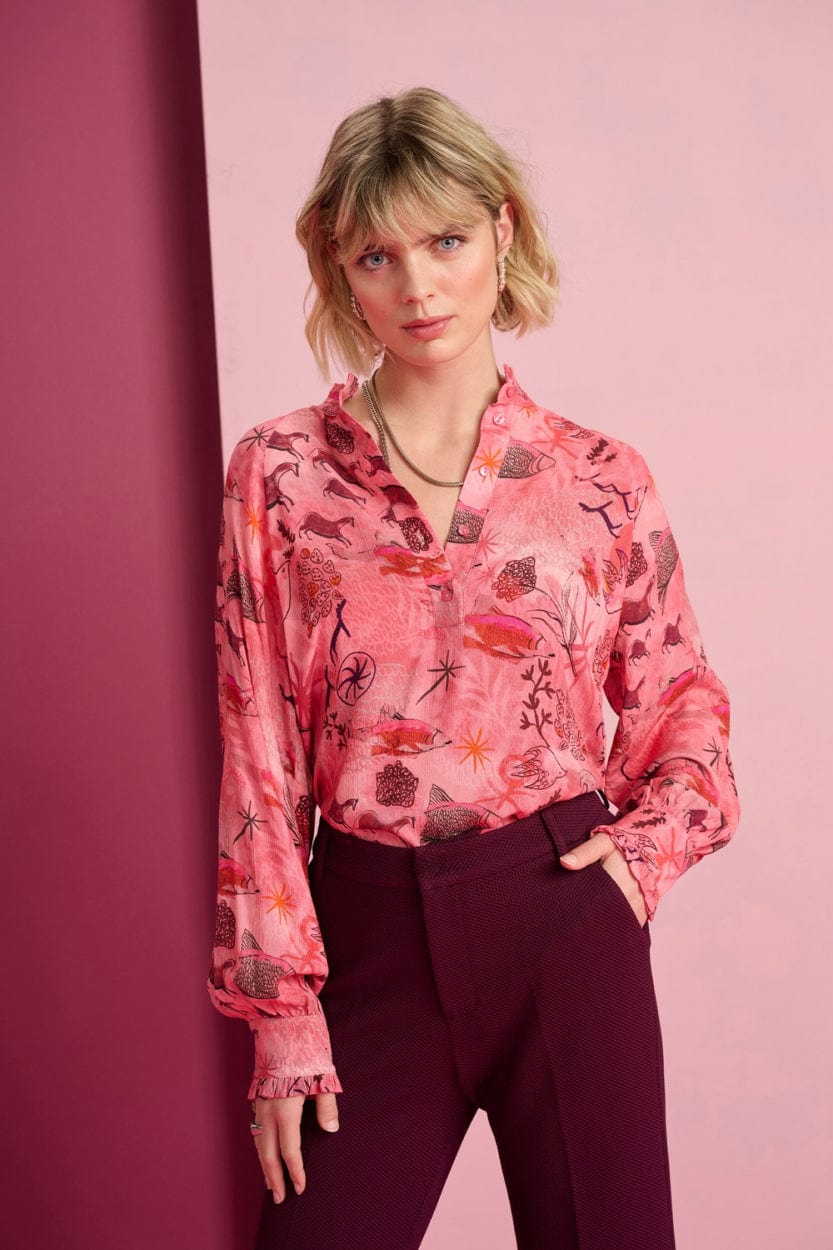 multicolor shirt