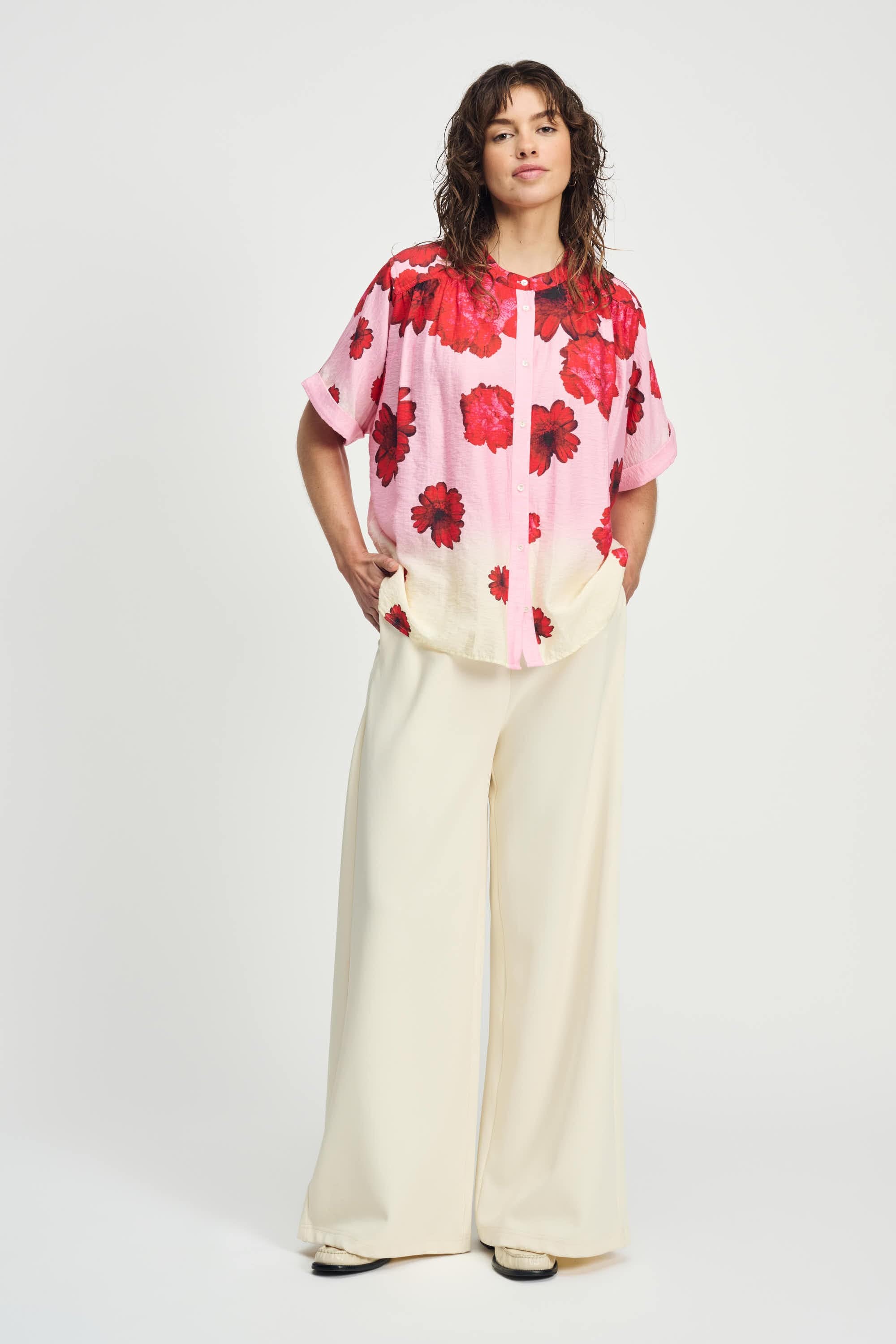 POM Amsterdam Blouses BLOUSE - Flower Bouquet