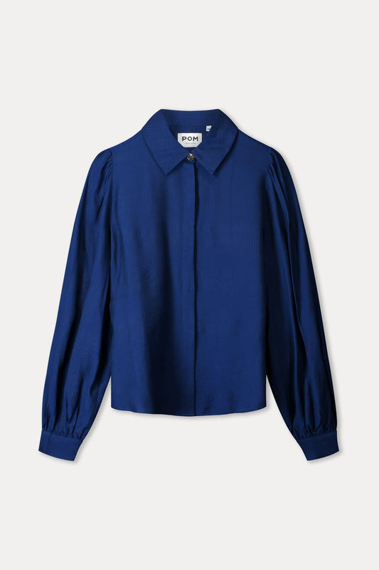 POM Amsterdam Blouses BLOUSE - Ivy Eternal Blue