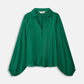 POM Amsterdam Blouses BLOUSE - Lena Meadow Green