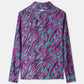 POM Amsterdam Blouses BLOUSE - Mila Animal Purple