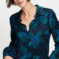 POM Amsterdam Blouses BLOUSE - Mila Bloom Teal Green