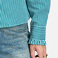 POM Amsterdam Blouses BLOUSE - Noa Teal Green