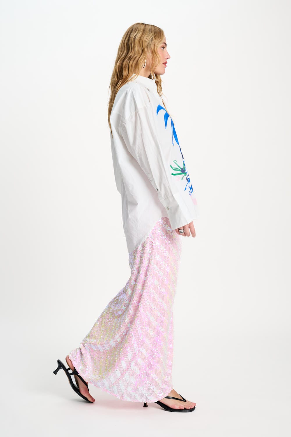 POM Amsterdam Blouses BLOUSE - Poplin Beachcomber