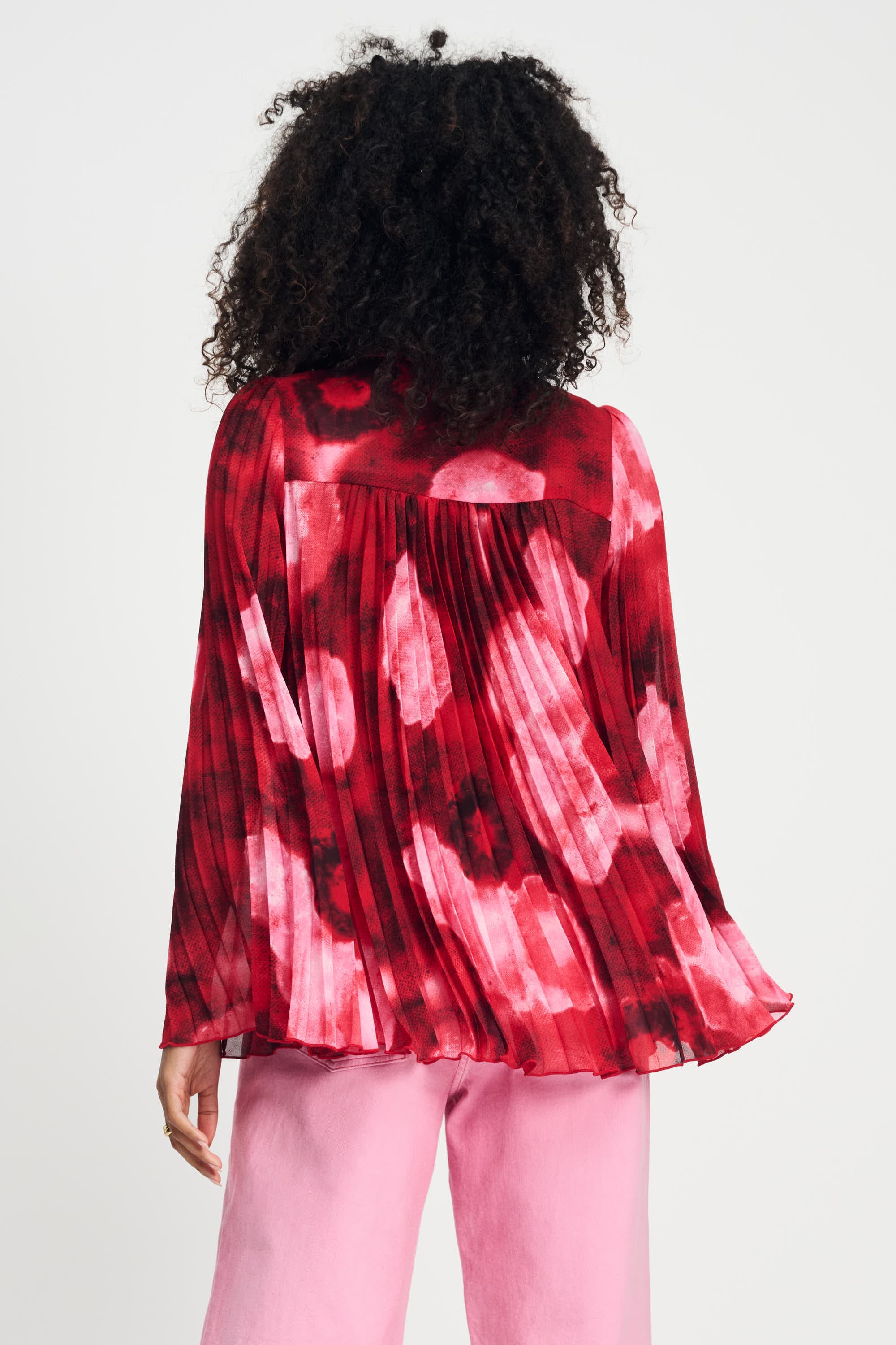 POM Amsterdam Blouses BLOUSE - Summer Bliss Red