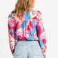 POM Amsterdam Blouses BLOUSE - Urban Flora Stripe