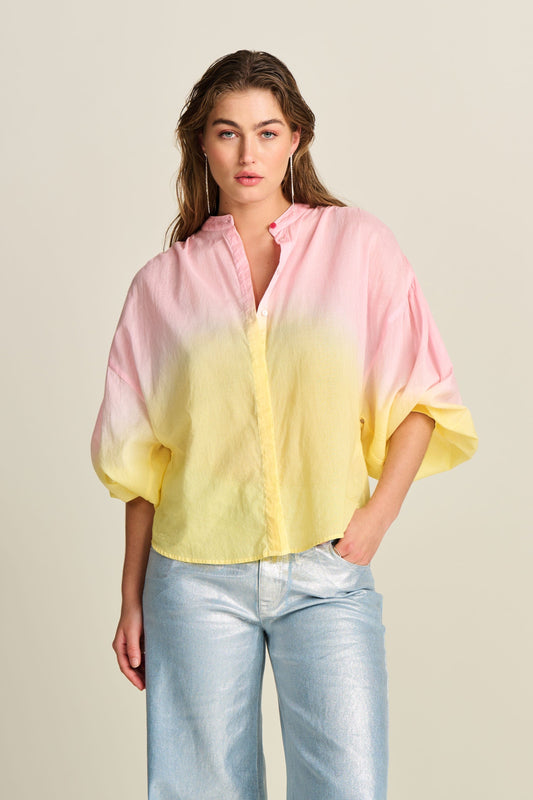 POM Amsterdam Blouses Pink / 34 BLOUSE - Faded Blooming Pink