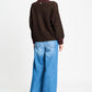 POM Amsterdam Cardigans CARDIGAN - Elise Chocolate Brown