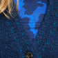 POM Amsterdam Cardigans CARDIGAN - Elise Eternal Blue