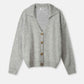 POM Amsterdam Cardigans CARDIGAN - Grey Melange