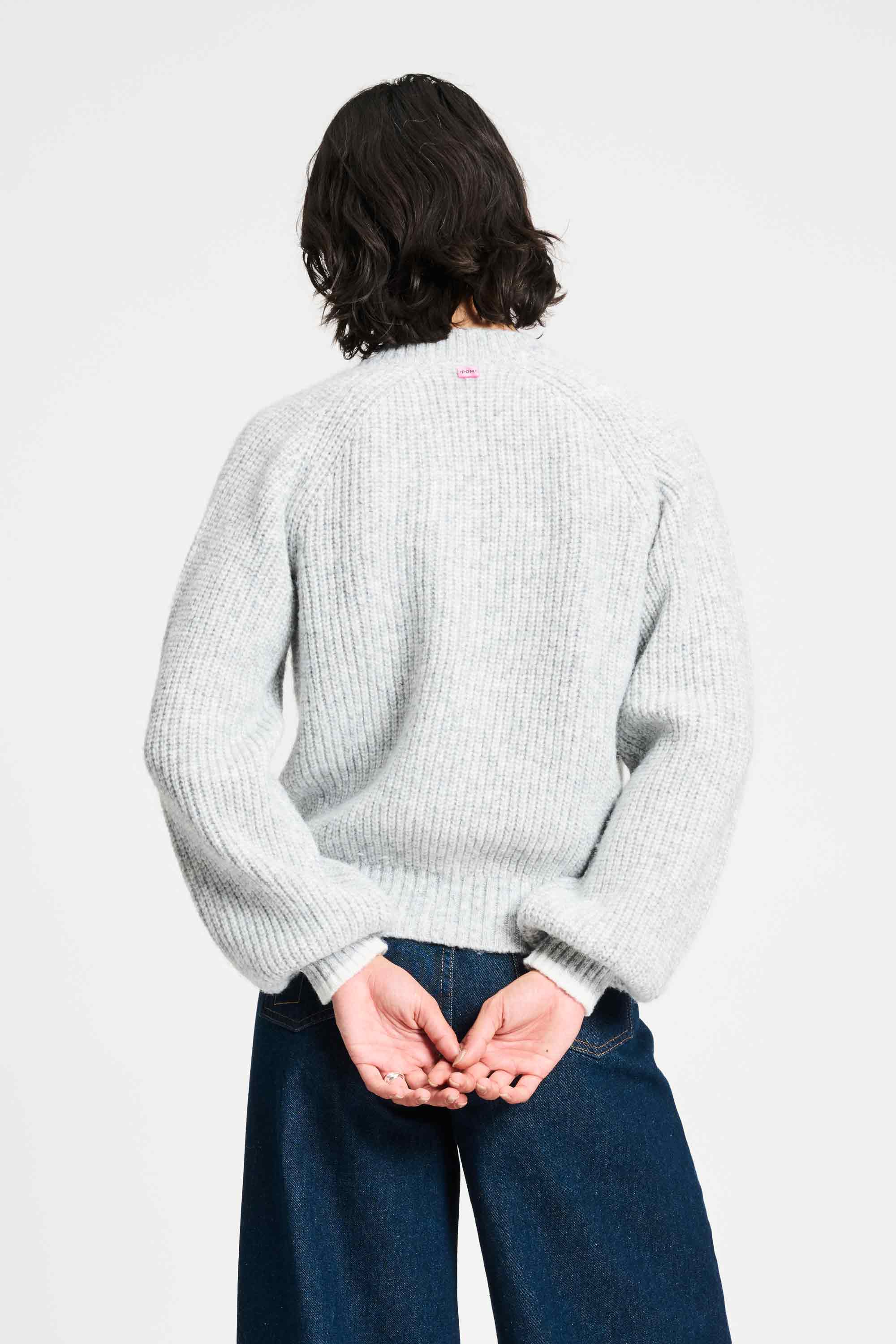 POM Amsterdam Cardigans CARDIGAN - Grigio
