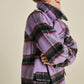 POM Amsterdam Coats COAT - Checks Lavender