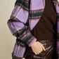 POM Amsterdam Coats COAT - Checks Lavender