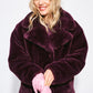 POM Amsterdam Coats COAT - Cleo Dark Plum