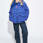 POM Amsterdam Coats COAT - Coco Blue Check