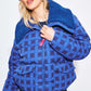 POM Amsterdam Coats COAT - Coco Blue Check
