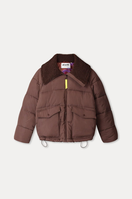 POM Amsterdam Coats COAT - Coco Chocolate Brown
