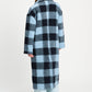 POM Amsterdam Coats JACKET - Check Dawn Blue