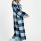 POM Amsterdam Coats JACKET - Check Dawn Blue