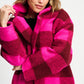 POM Amsterdam Coats JACKET - Check Plum Pink