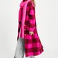 POM Amsterdam Coats JACKET - Check Plum Pink