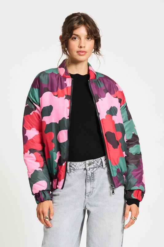 POM Amsterdam Coats Multi colour / 34 JACKET - Abstract Flower