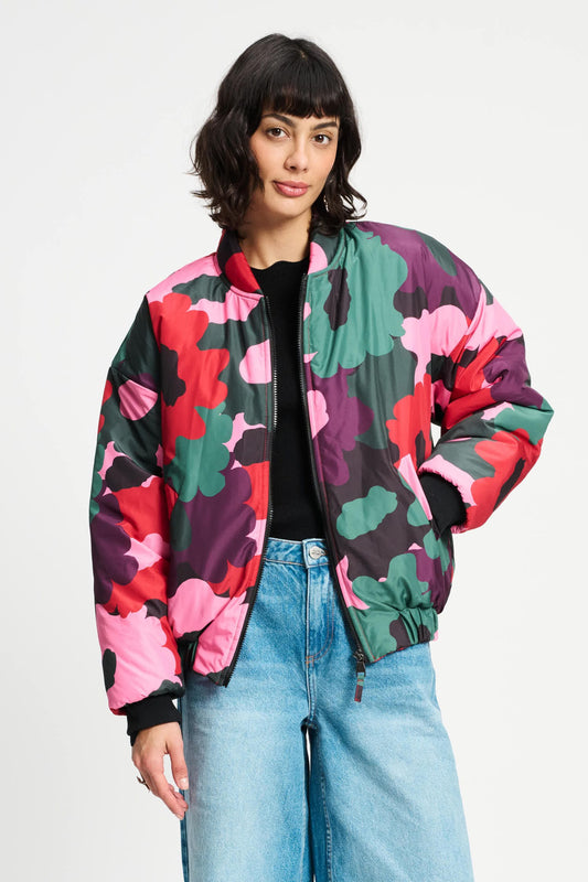 POM Amsterdam Coats Multi colour / 34 JACKET - Abstract Flower