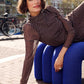 POM Amsterdam Dresses DRESS - Amber Check Brown