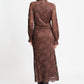 POM Amsterdam Dresses DRESS - Anna Chocolate Brown
