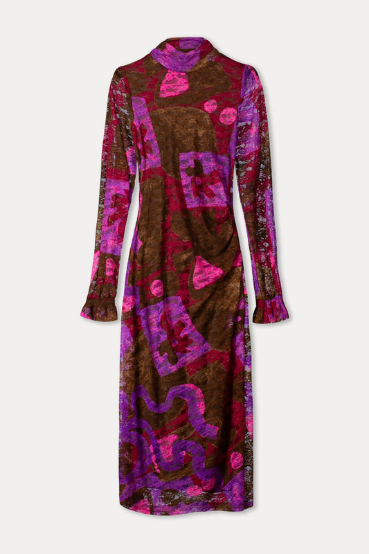 POM Amsterdam Dresses DRESS - Anna Colourful Bows
