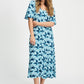POM Amsterdam Dresses DRESS - Artisan Blue