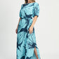 POM Amsterdam Dresses DRESS - Artisan Blue Sequins