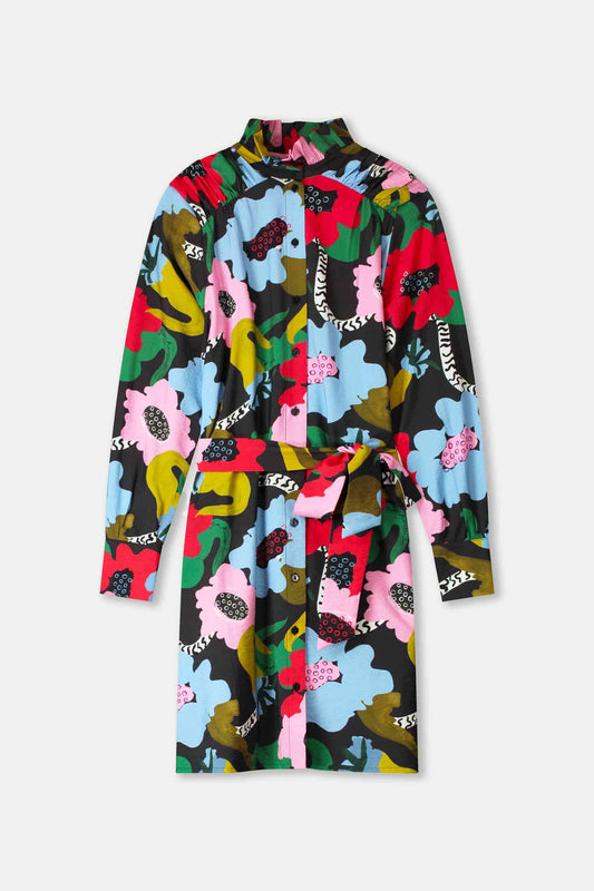 POM Amsterdam Dresses DRESS - Autumn Garden