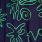 POM Amsterdam Dresses DRESS - Beach Vibes Tape Night Blue
