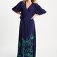 POM Amsterdam Dresses DRESS - Beach Vibes Tape Night Blue