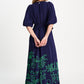 POM Amsterdam Dresses DRESS - Beach Vibes Tape Night Blue