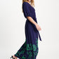 POM Amsterdam Dresses DRESS - Beach Vibes Tape Night Blue