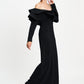 POM Amsterdam Dresses DRESS - Bibi Shimmer Black