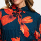 POM Amsterdam Dresses DRESS - Cato Bloom Rouge