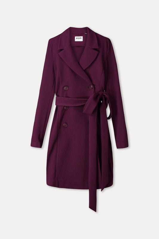 POM Amsterdam Dresses DRESS - Dani Dark Plum