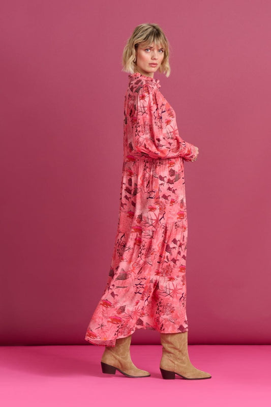 POM Amsterdam Dresses DRESS - Fantastique Rose