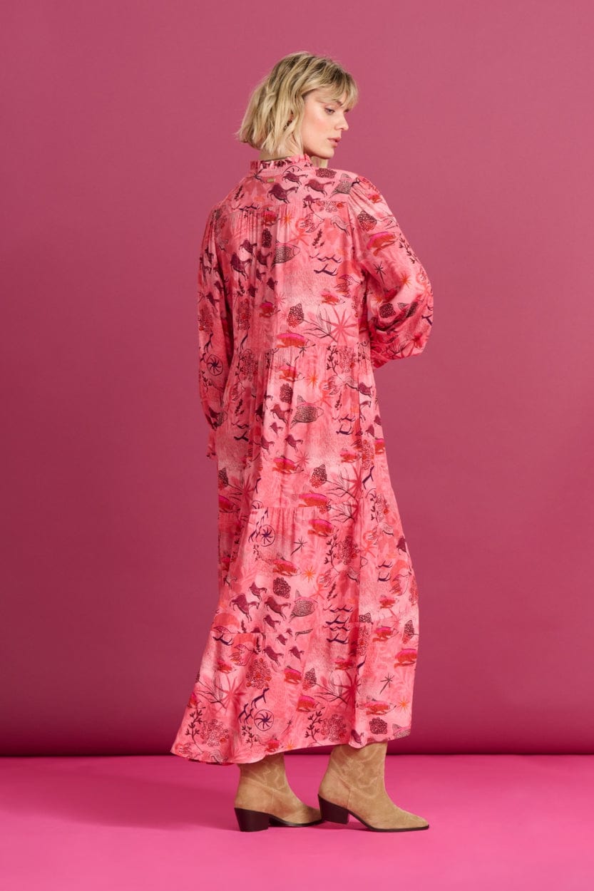POM Amsterdam Dresses DRESS - Fantastique Rose