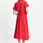 POM Amsterdam Dresses DRESS - Luna Bloom Red