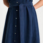 POM Amsterdam Dresses DRESS - Luna Eternal Blue