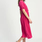 POM Amsterdam Dresses DRESS - Lynn Fuchsia