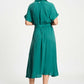 POM Amsterdam Dresses DRESS - Lynn Pacific Green