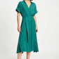 POM Amsterdam Dresses DRESS - Lynn Pacific Green