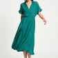POM Amsterdam Dresses DRESS - Lynn Pacific Green